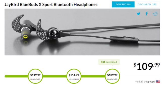 Fotografía - [Offre Alerte] obtenir le JayBird BlueBuds X Casque Bluetooth Pour $ 109.99 De Massdrop